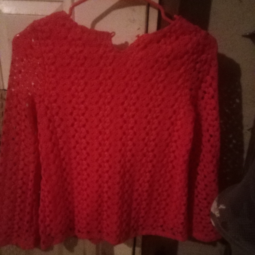 Small Pink lace Top
